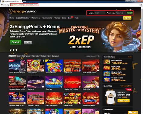 energycasino 18|Login .